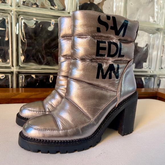 Sam Edelman Suzie Waterproof Puffer Boot 7.5 - Picture 2 of 11
